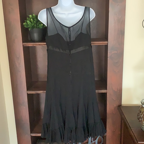 Rickie Freeman Teri Jon black cocktail dress size 8 - Picture 6 of 9